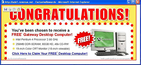 YOU HAVE BEEN SELECTED